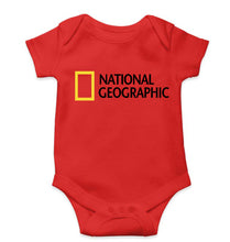 Load image into Gallery viewer, National geographic Kids Romper For Baby Boy/Girl-0-5 Months(18 Inches)-Red-Ektarfa.online
