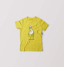 Load image into Gallery viewer, Love Yourself Kids T-Shirt for Boy/Girl-Mustard Yellow-Ektarfa.online

