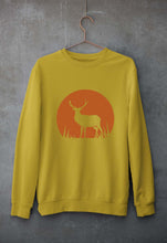 Load image into Gallery viewer, Deer Unisex Sweatshirt for Men/Women-Mustard yellow-Ektarfa.online
