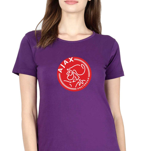 Ajax T-Shirt for Women-Purple-Ektarfa.online