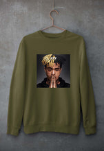 Load image into Gallery viewer, XXXTentacion Unisex Sweatshirt for Men/Women-S(40 Inches)-Olive Green-Ektarfa.online
