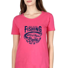 Load image into Gallery viewer, Fishing T-Shirt for Women-Pink-Ektarfa.online
