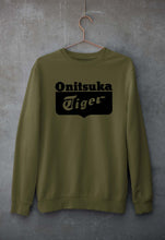 Load image into Gallery viewer, Onitsuka Tiger Unisex Sweatshirt for Men/Women-S(40 Inches)-Olive Green-Ektarfa.online
