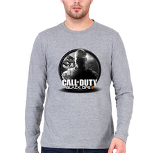Load image into Gallery viewer, Call of Duty (COD) Full Sleeves T-Shirt for Men-Grey Melange-Ektarfa.online
