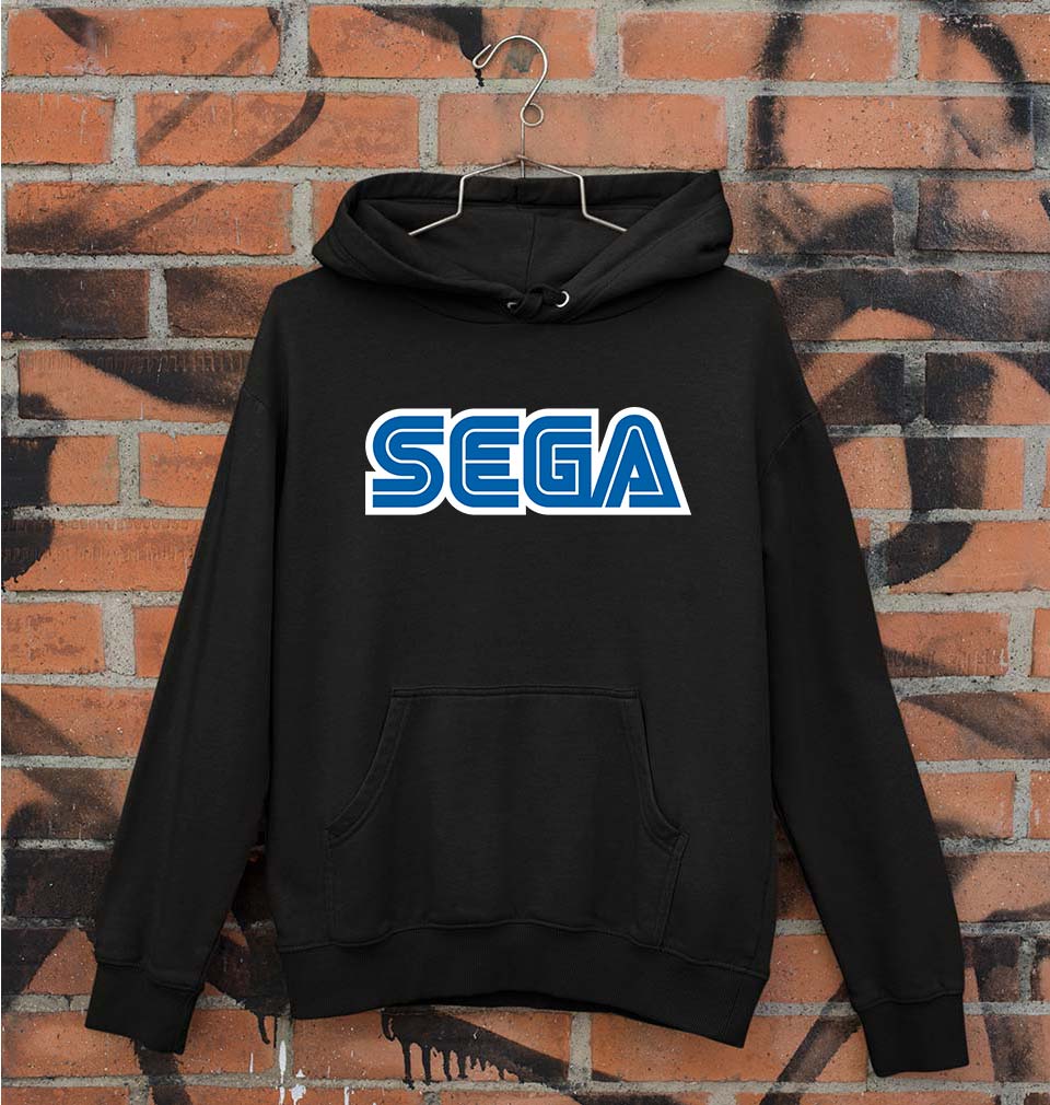 Sega Unisex Hoodie for Men/Women-Black-Ektarfa.online