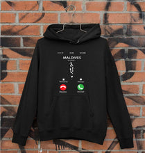 Load image into Gallery viewer, Maldives Calling Unisex Hoodie for Men/Women-Black-Ektarfa.online
