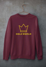 Load image into Gallery viewer, J. Cole World Unisex Sweatshirt for Men/Women-maroon-Ektarfa.online
