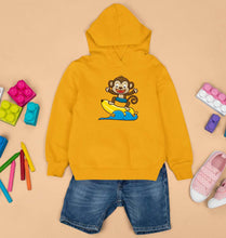 Load image into Gallery viewer, Monkey Banana Kids Hoodie for Boy/Girl-1-2 Years(24 Inches)-Mustard Yellow-Ektarfa.online
