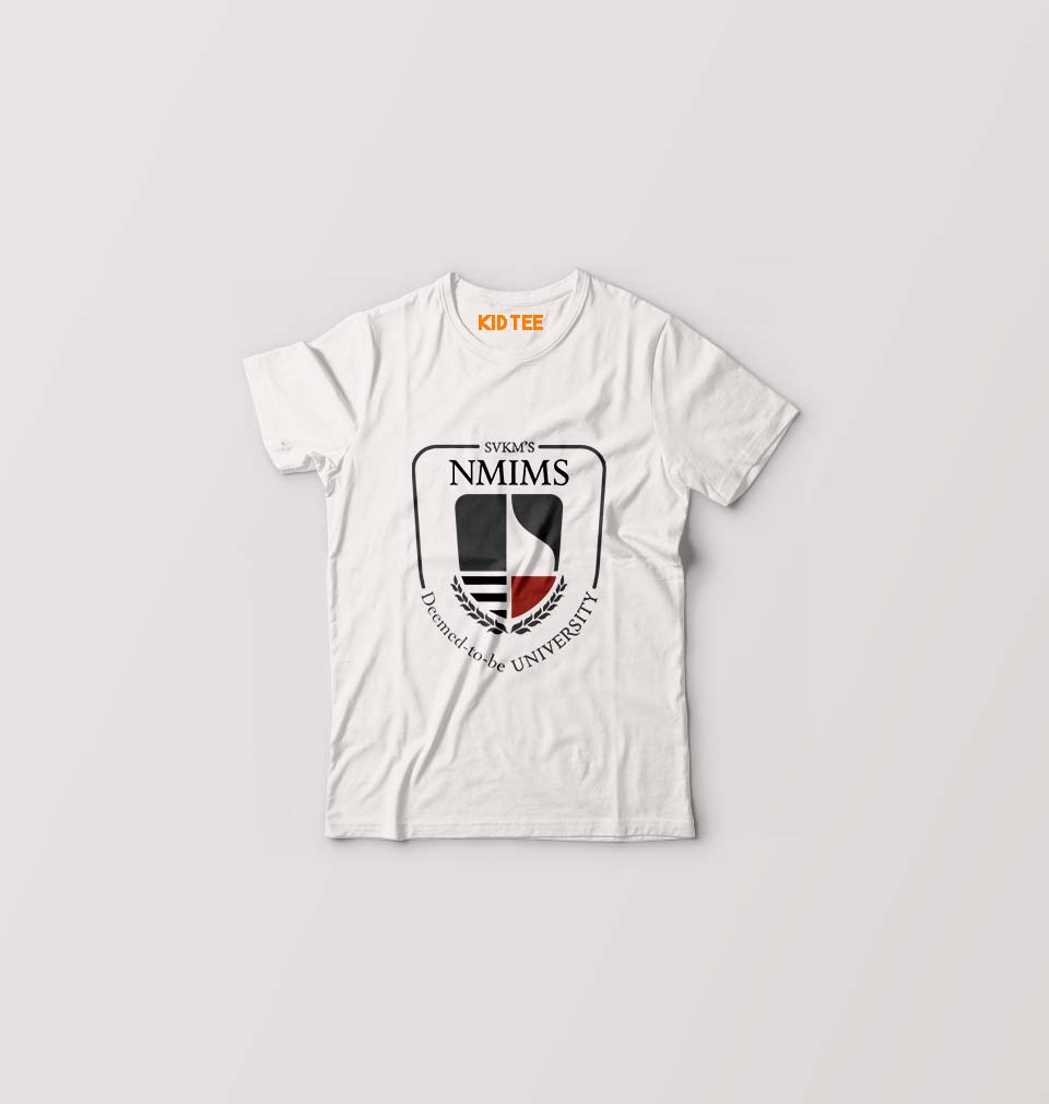 NMIMS Kids T-Shirt for Boy/Girl-White-Ektarfa.online