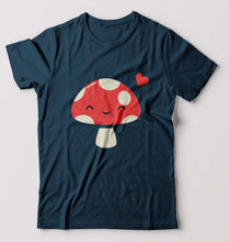 Load image into Gallery viewer, Mushroom T-Shirt for Men-Petrol Blue-Ektarfa.online
