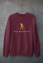 Load image into Gallery viewer, Seve Ballesteros Golf Unisex Sweatshirt for Men/Women-S(40 Inches)-Maroon-Ektarfa.online
