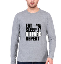 Load image into Gallery viewer, Billard Full Sleeves T-Shirt for Men-Grey Melange-Ektarfa.online
