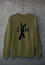 Load image into Gallery viewer, Ariana Grande Unisex Sweatshirt for Men/Women-S(40 Inches)-Olive Green-Ektarfa.online
