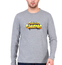 Load image into Gallery viewer, Subway Surfers Full Sleeves T-Shirt for Men-S(38 Inches)-Grey Melange-Ektarfa.online
