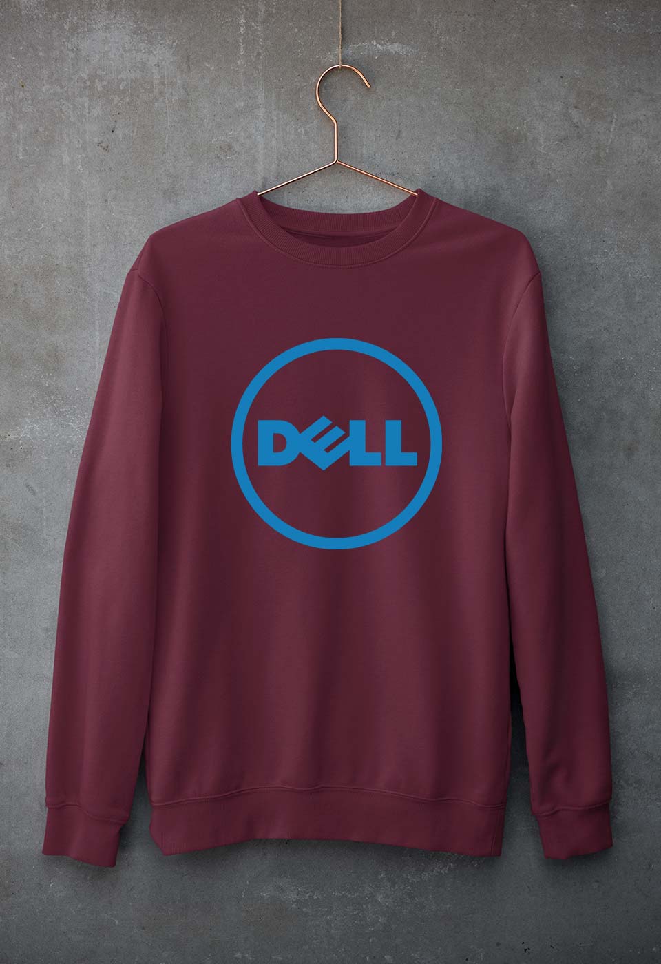 Dell Unisex Sweatshirt for Men/Women-Black-Ektarfa.online