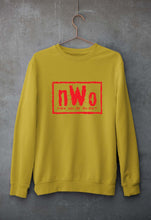 Load image into Gallery viewer, New World Order (NWO) WWE Unisex Sweatshirt for Men/Women-S(40 Inches)-Mustard Yellow-Ektarfa.online
