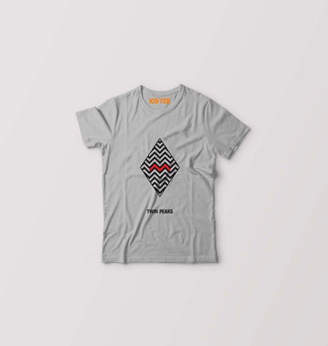 Twin Peaks Kids T-Shirt for Boy/Girl-Grey-Ektarfa.online