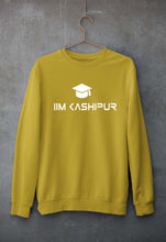 Load image into Gallery viewer, IIM Kashipur Unisex Sweatshirt for Men/Women-S(40 Inches)-Mustard Yellow-Ektarfa.online
