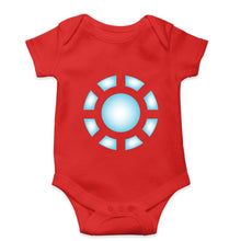 Load image into Gallery viewer, ARC REACTOR Iron Man Superhero Kids Romper For Baby Boy/Girl-0-5 Months(18 Inches)-Red-Ektarfa.online
