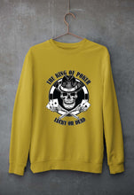 Load image into Gallery viewer, Poker Unisex Sweatshirt for Men/Women-S(40 Inches)-Mustard Yellow-Ektarfa.online
