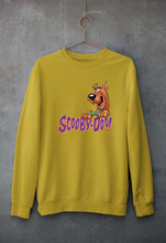 Load image into Gallery viewer, Scooby Doo Unisex Sweatshirt for Men/Women-S(40 Inches)-Mustard Yellow-Ektarfa.online
