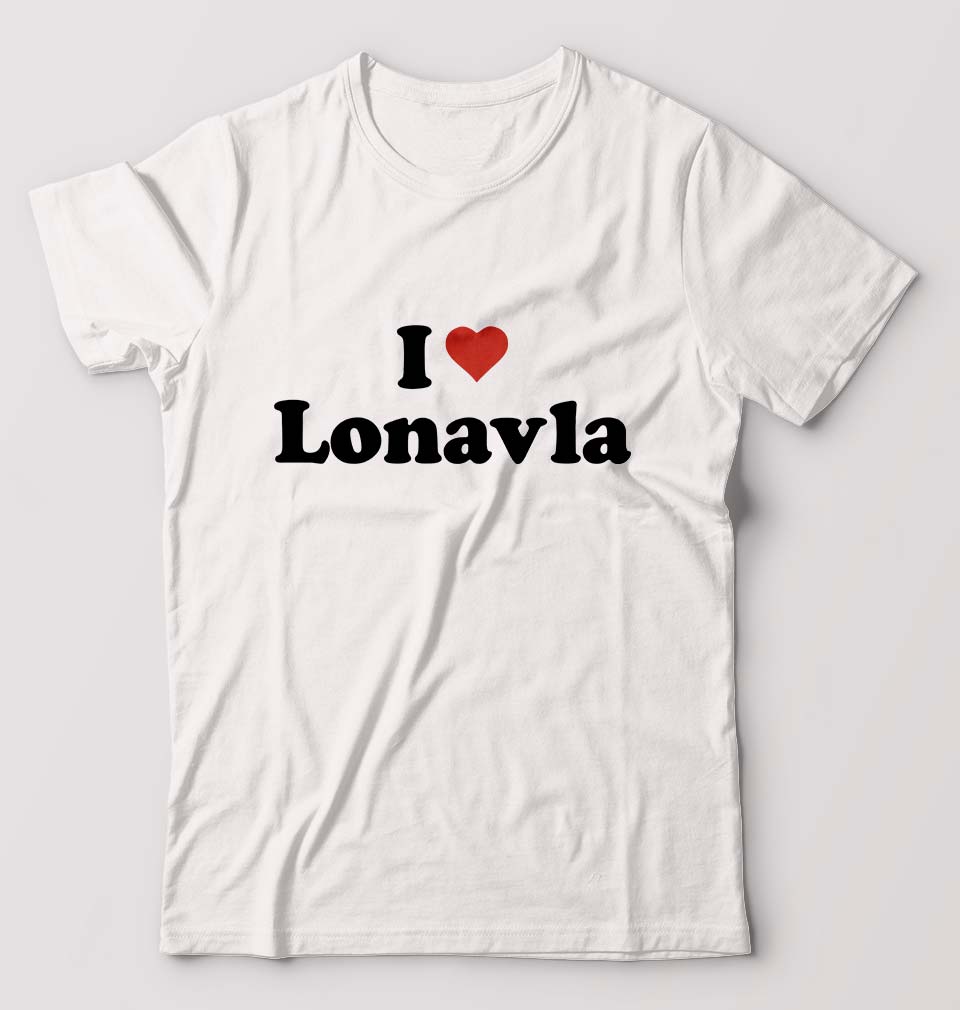 I Love Lonavla T-Shirt for Men-White-Ektarfa.online