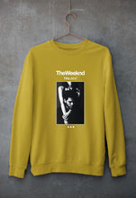 Load image into Gallery viewer, The Weeknd Trilogy Unisex Sweatshirt for Men/Women-S(40 Inches)-Mustard Yellow-Ektarfa.online
