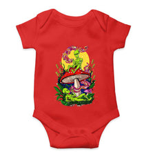 Load image into Gallery viewer, Trippy Psychedelic Weed Stoned Romper For Baby Boy/Girl-RED-Ektarfa.online
