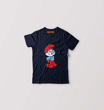 Load image into Gallery viewer, Papa Smurf Kids T-Shirt for Boy/Girl-Navy Blue-Ektarfa.online

