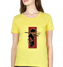Load image into Gallery viewer, Afro Samurai T-Shirt for Women-Yellow-Ektarfa.online
