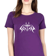 Load image into Gallery viewer, Satan T-Shirt for Women-Purple-Ektarfa.online
