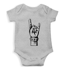 Load image into Gallery viewer, The Rock Kids Romper For Baby Boy/Girl-0-5 Months(18 Inches)-Grey-Ektarfa.online
