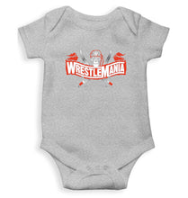 Load image into Gallery viewer, WWE Wrestle Mania Kids Romper Kids Romper For Baby Boy/Girl-0-5 Months(18 Inches)-Grey-Ektarfa.online
