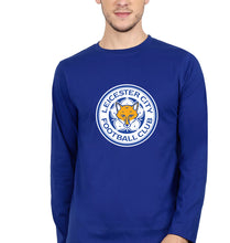 Load image into Gallery viewer, LEICESTER CITY Full Sleeves T-Shirt for Men-Royal Blue-Ektarfa.online
