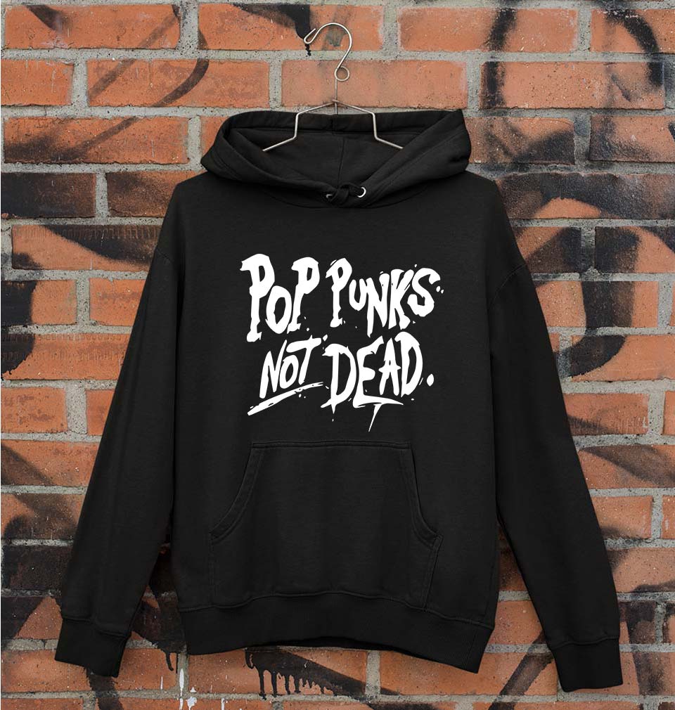 Pop Punks Not Dead Unisex Hoodie for Men/Women-Black-Ektarfa.online