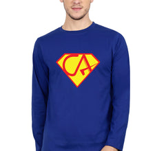 Load image into Gallery viewer, Chartered Accountants(CA) Full Sleeves T-Shirt for Men-Royal blue-Ektarfa.online
