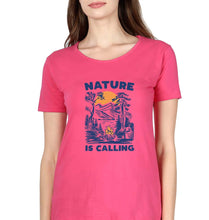 Load image into Gallery viewer, Nature T-Shirt for Women-XS(32 Inches)-Pink-Ektarfa.online

