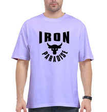 Load image into Gallery viewer, Iron Paradise Oversized T-Shirt for Men-Lavender-Ektarfa.online

