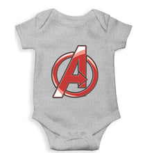 Load image into Gallery viewer, Avengers Kids Romper For Baby Boy/Girl-0-5 Months(18 Inches)-Grey-Ektarfa.online
