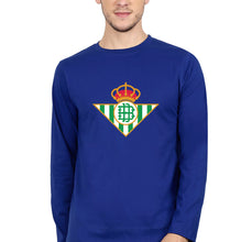 Load image into Gallery viewer, Real-Betis Full Sleeves T-Shirt for Men-Royal Blue-Ektarfa.online
