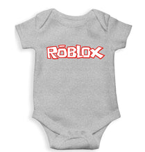 Load image into Gallery viewer, Roblox Kids Romper For Baby Boy/Girl-0-5 Months(18 Inches)-Grey-Ektarfa.online
