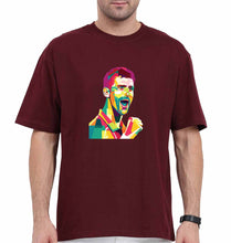 Load image into Gallery viewer, Novak Djokovic Tennis Oversized T-Shirt for Men-Maroon-Ektarfa.online
