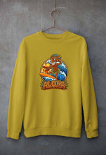 Load image into Gallery viewer, Old School Unisex Sweatshirt for Men/Women-S(40 Inches)-Mustard Yellow-Ektarfa.online
