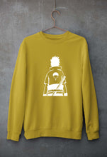 Load image into Gallery viewer, Sasuke Uchiha Unisex Sweatshirt for Men/Women-S(40 Inches)-Mustard Yellow-Ektarfa.online
