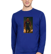 Load image into Gallery viewer, Minnal Murali Full Sleeves T-Shirt for Men-Royal Blue-Ektarfa.online
