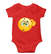 Load image into Gallery viewer, Emoji Kids Romper For Baby Boy/Girl-0-5 Months(18 Inches)-RED-Ektarfa.online
