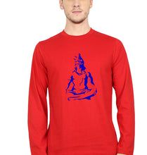 Load image into Gallery viewer, Mahakal Mahadev Bholenath Shiva Shivji Full Sleeves T-Shirt for Men-Red-Ektarfa.online
