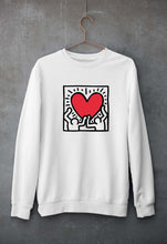 Load image into Gallery viewer, Keith Haring Unisex Sweatshirt for Men/Women-White-Ektarfa.online
