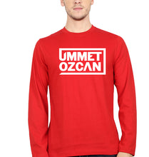 Load image into Gallery viewer, Ummet Ozcan Full Sleeves T-Shirt for Men-Red-Ektarfa.online
