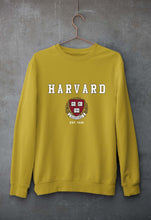 Load image into Gallery viewer, Harvard Unisex Sweatshirt for Men/Women-S(40 Inches)-Mustard Yellow-Ektarfa.online
